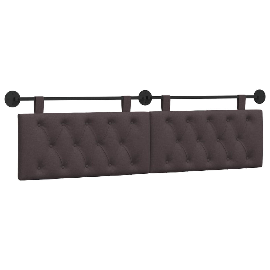 Hangend Hoofdeinde Donkerbruin 190 x 55 x 7 cm Stof