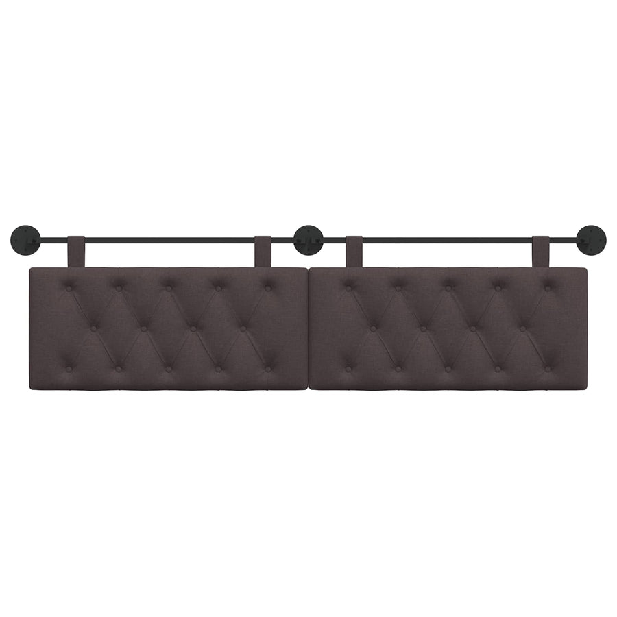Hangend Hoofdeinde Donkerbruin 190 x 55 x 7 cm Stof