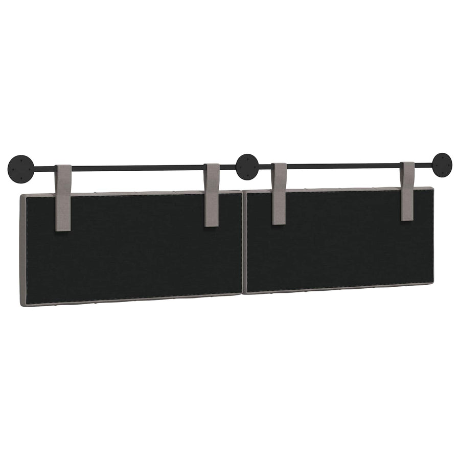 Hangend Hoofdeinde Wandgemonteerd Taupe 190 x 55 x 7 cm Stof