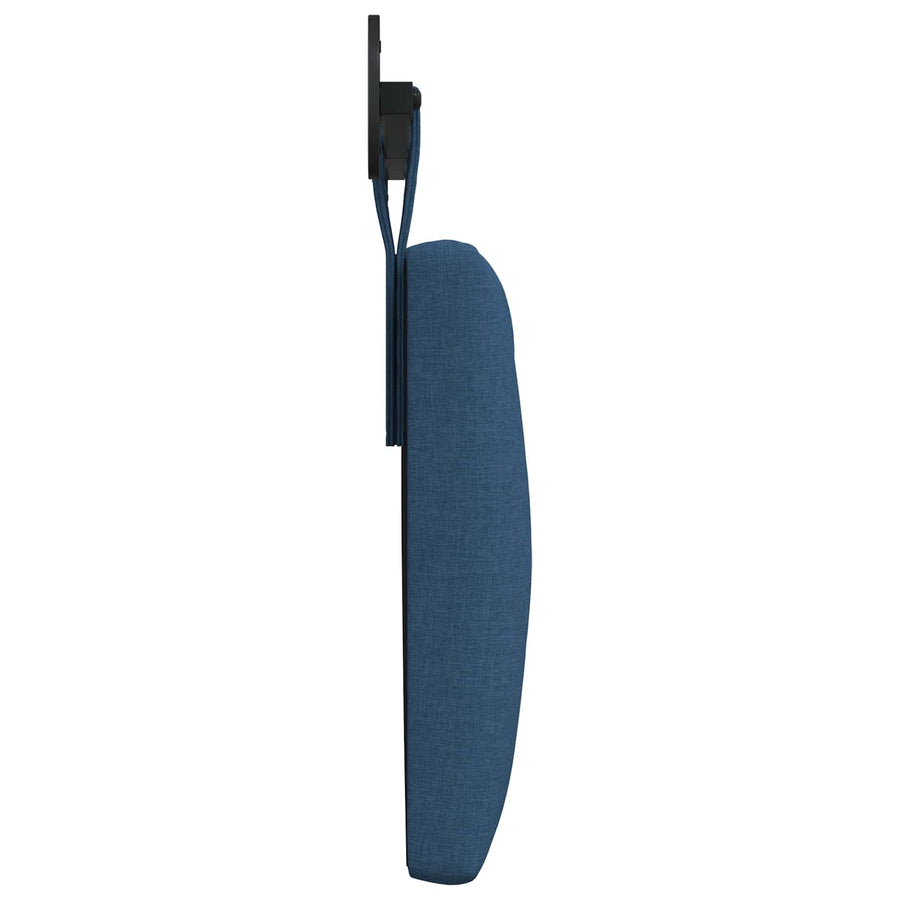 Hangend Hoofdeinde Wandgemonteerd Blauw 190 x 55 x 7 cm Stof