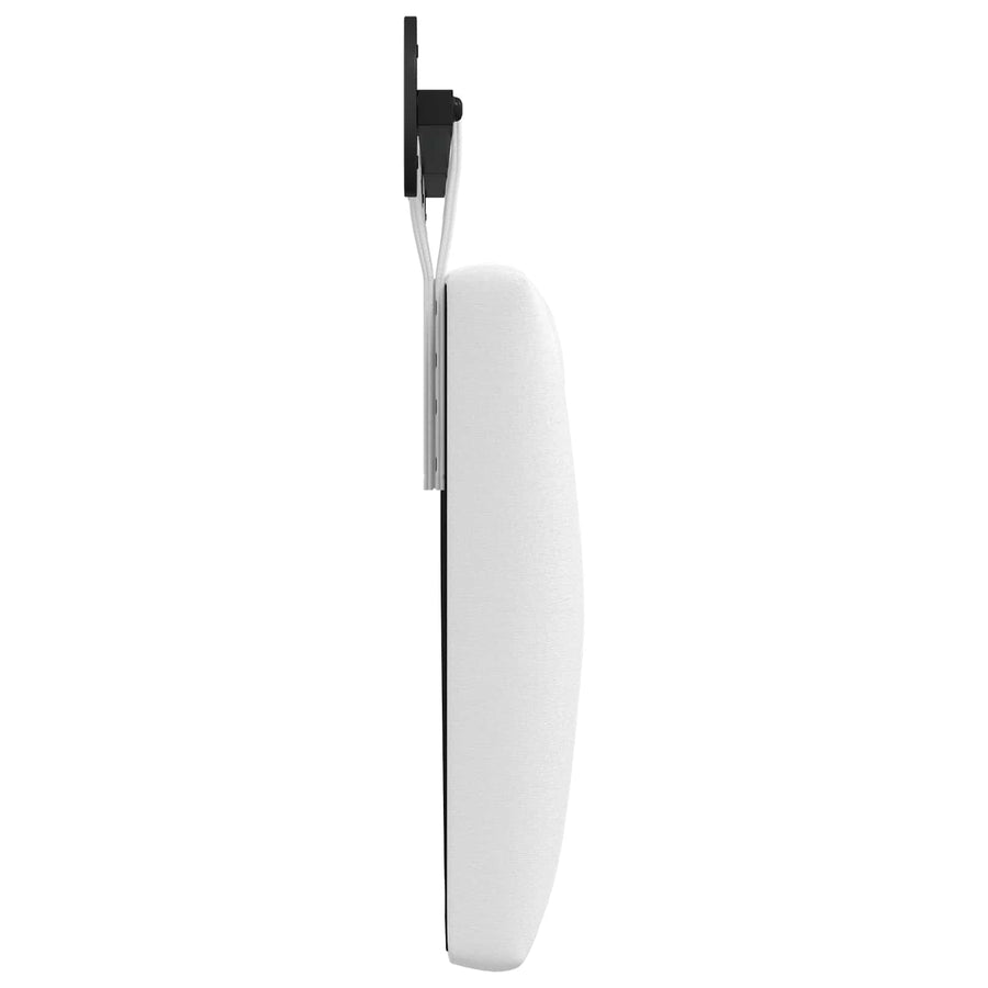 Hangend Hoofdeinde Wandgemonteerd Wit 190 x 55 x 7 cm Stof