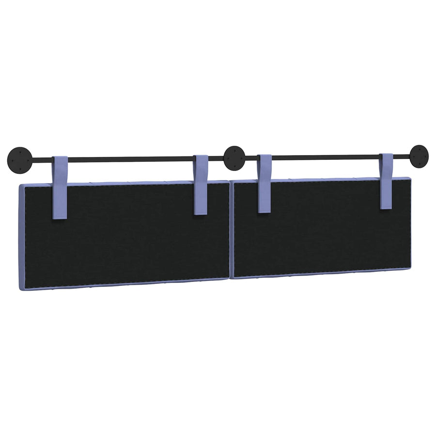 Hangend Hoofdeinde Jeans Blauw 190 x 55 x 7 cm Stof