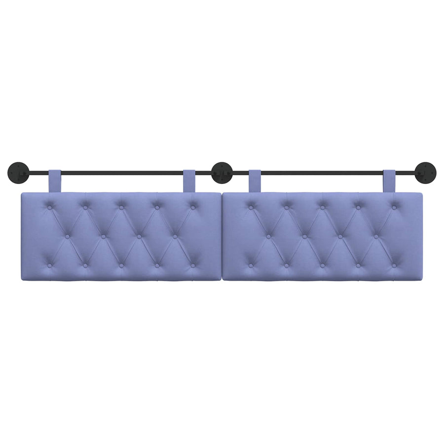 Hangend Hoofdeinde Jeans Blauw 190 x 55 x 7 cm Stof
