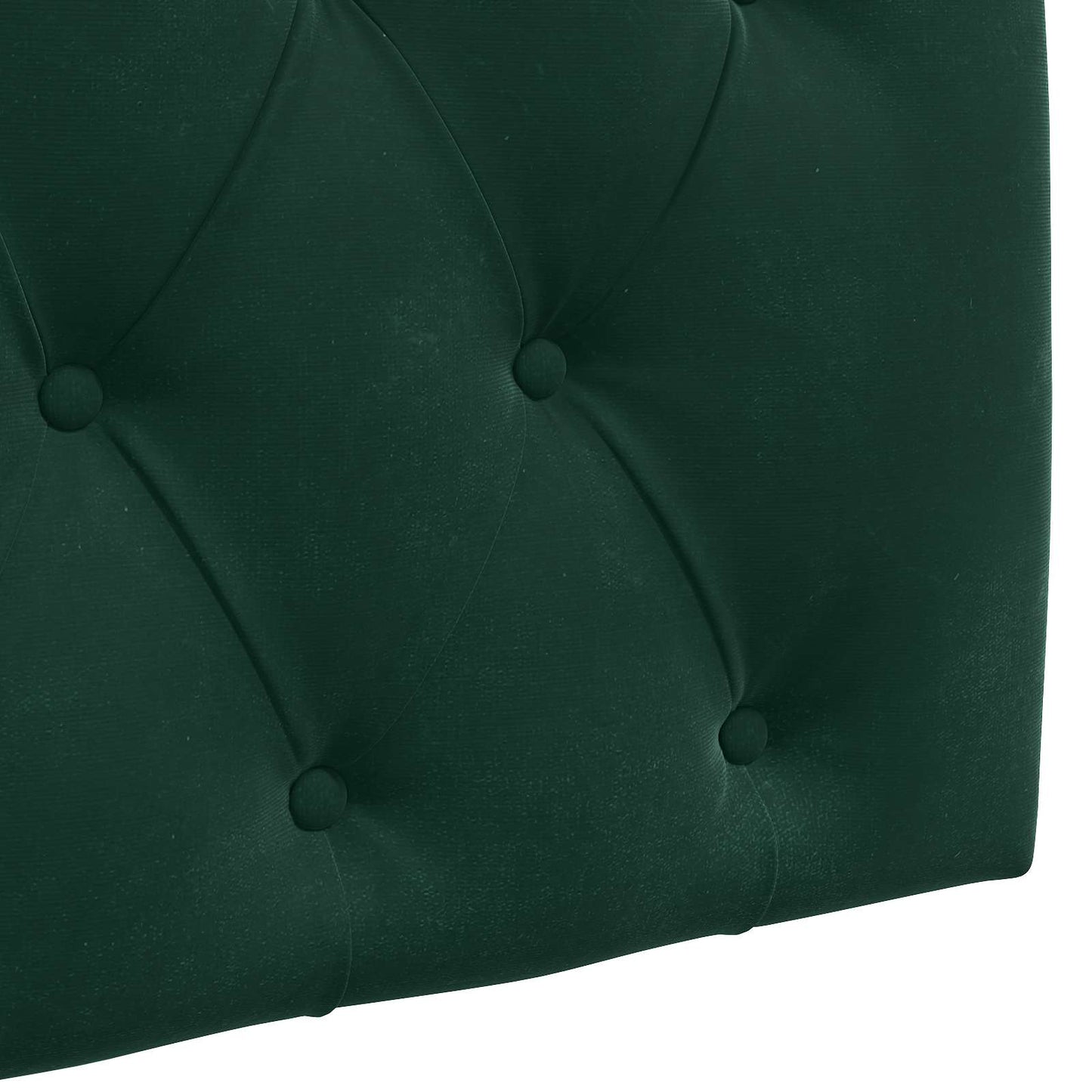 Hangend Hoofdeinde Donkergroen 190 x 55 x 7 cm Fluweel