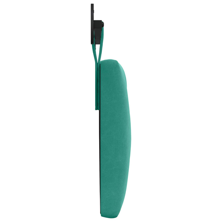 Hangend Hoofdeinde Turquoise 190 x 55 x 7 cm Fluweel