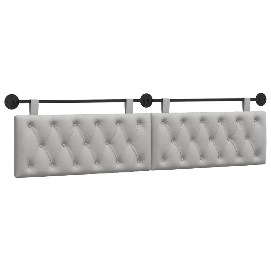 Hangend Hoofdeinde Wolkengrijs 210 x 55 x 7 cm Stof