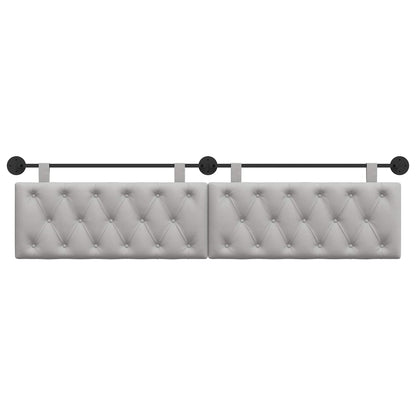 Hangend Hoofdeinde Wolkengrijs 210 x 55 x 7 cm Stof