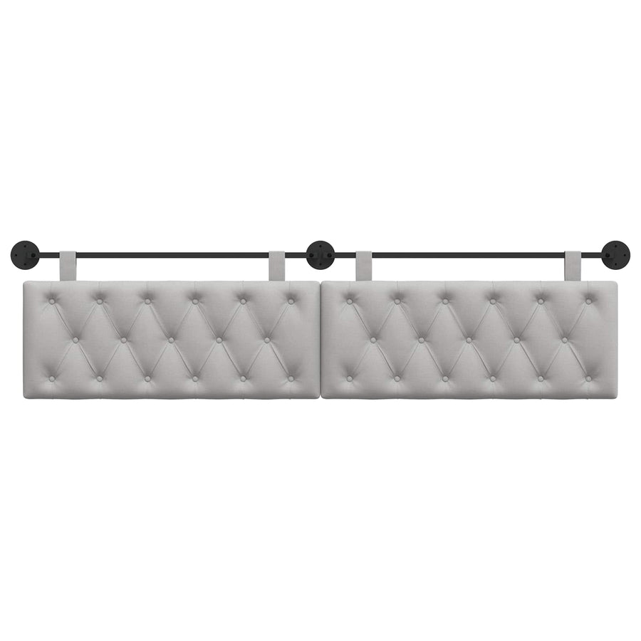 Hangend Hoofdeinde Wolkengrijs 210 x 55 x 7 cm Stof