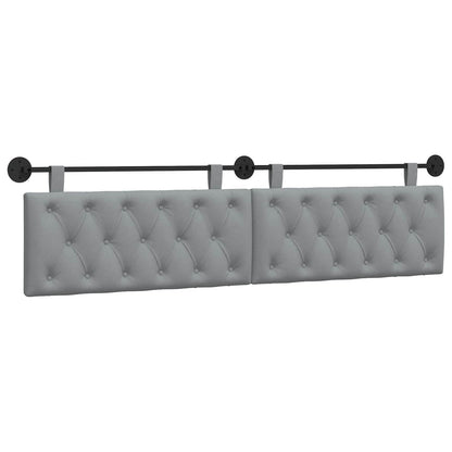 Hangend Hoofdeinde Lichtgrijs 210 x 55 x 7 cm Stof