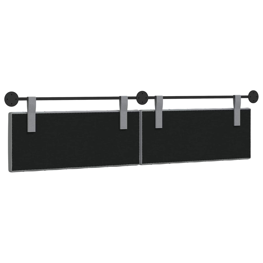 Hangend Hoofdeinde Lichtgrijs 210 x 55 x 7 cm Stof