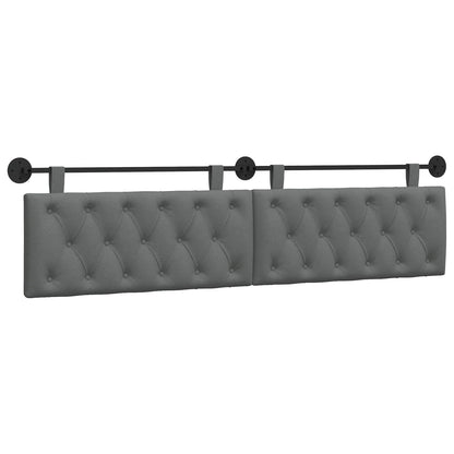 Hangend Hoofdeinde Donkergrijs 210 x 55 x 7 cm Stof