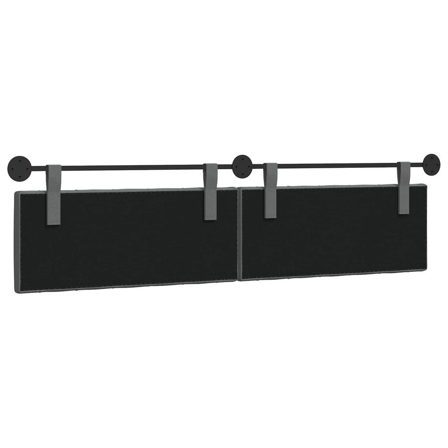 Hangend Hoofdeinde Donkergrijs 210 x 55 x 7 cm Stof