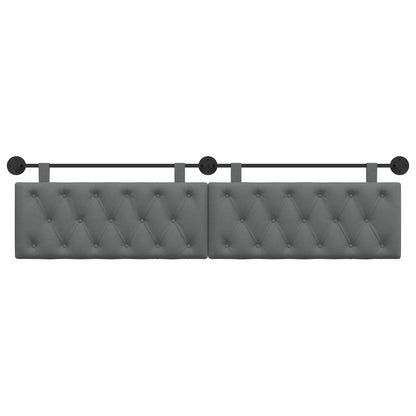 Hangend Hoofdeinde Donkergrijs 210 x 55 x 7 cm Stof