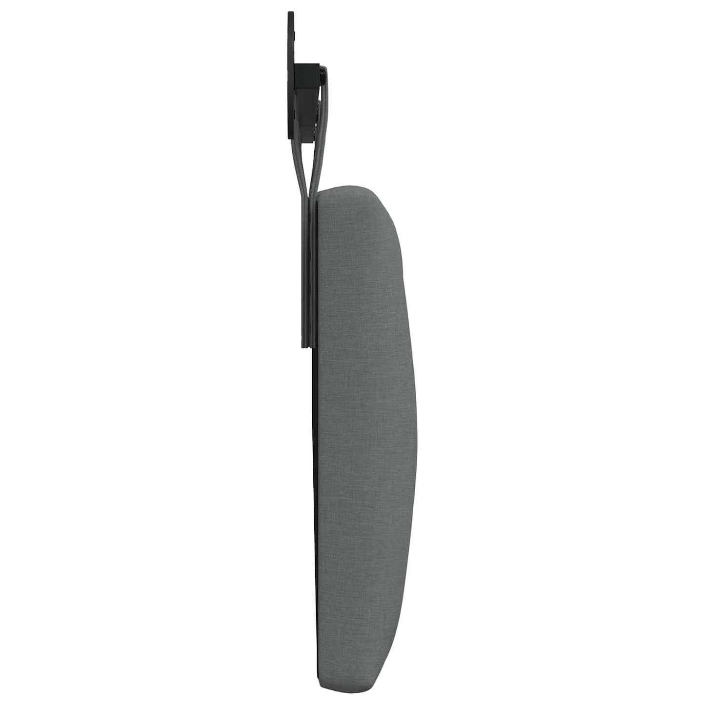 Hangend Hoofdeinde Donkergrijs 210 x 55 x 7 cm Stof