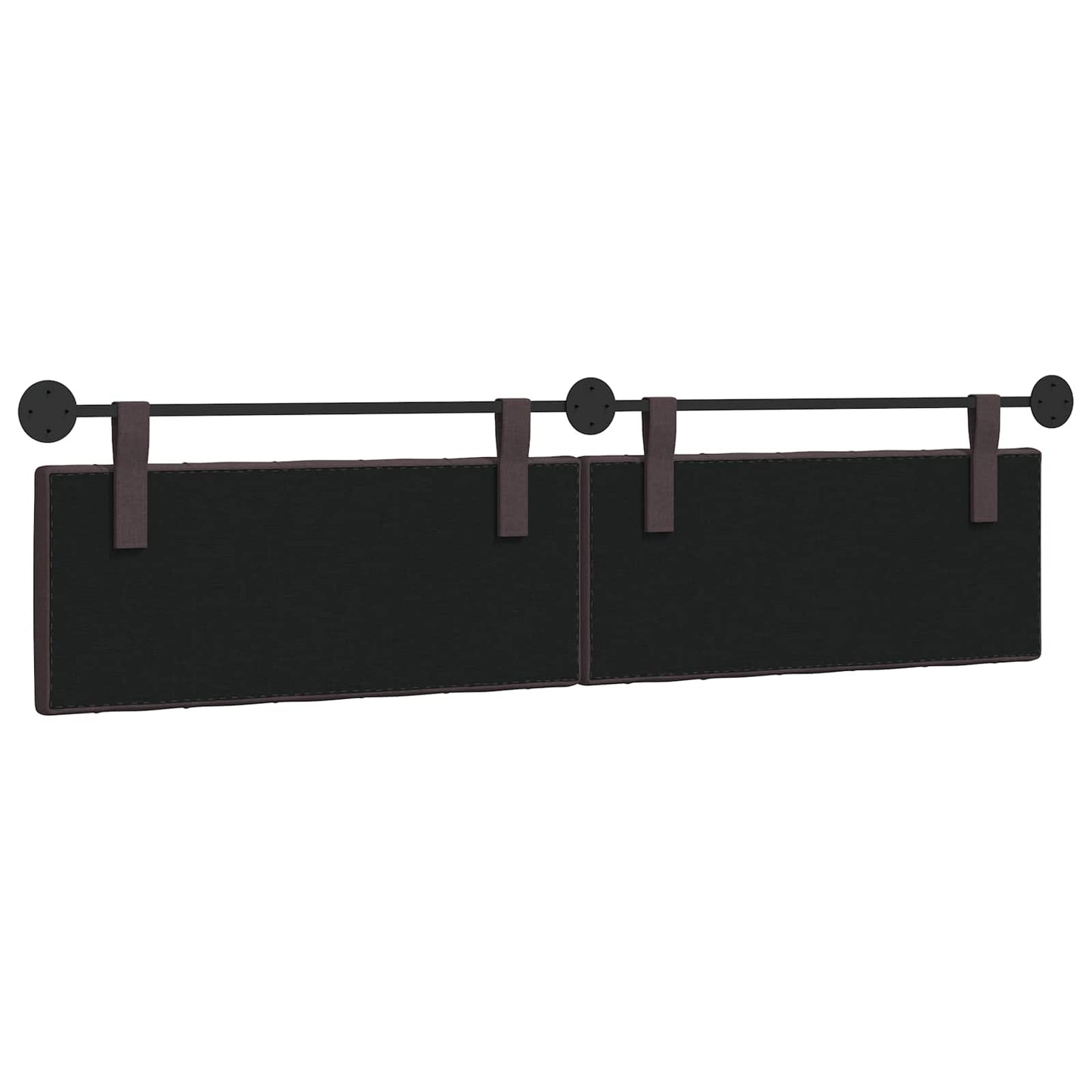Hangend Hoofdeinde Donkerbruin 210 x 55 x 7 cm Stof