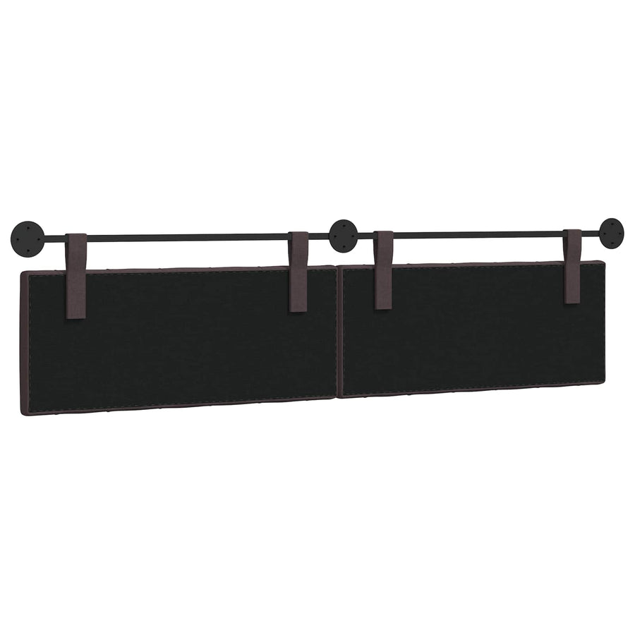 Hangend Hoofdeinde Donkerbruin 210 x 55 x 7 cm Stof