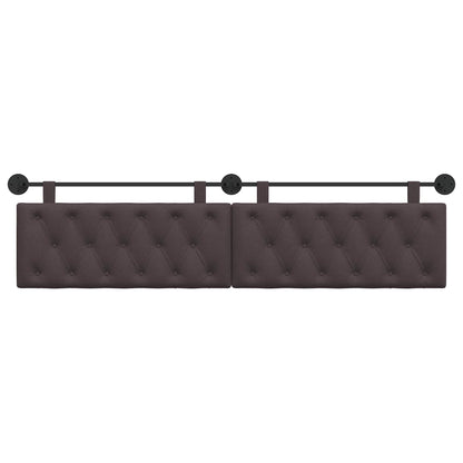Hangend Hoofdeinde Donkerbruin 210 x 55 x 7 cm Stof