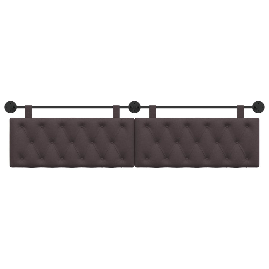 Hangend Hoofdeinde Donkerbruin 210 x 55 x 7 cm Stof