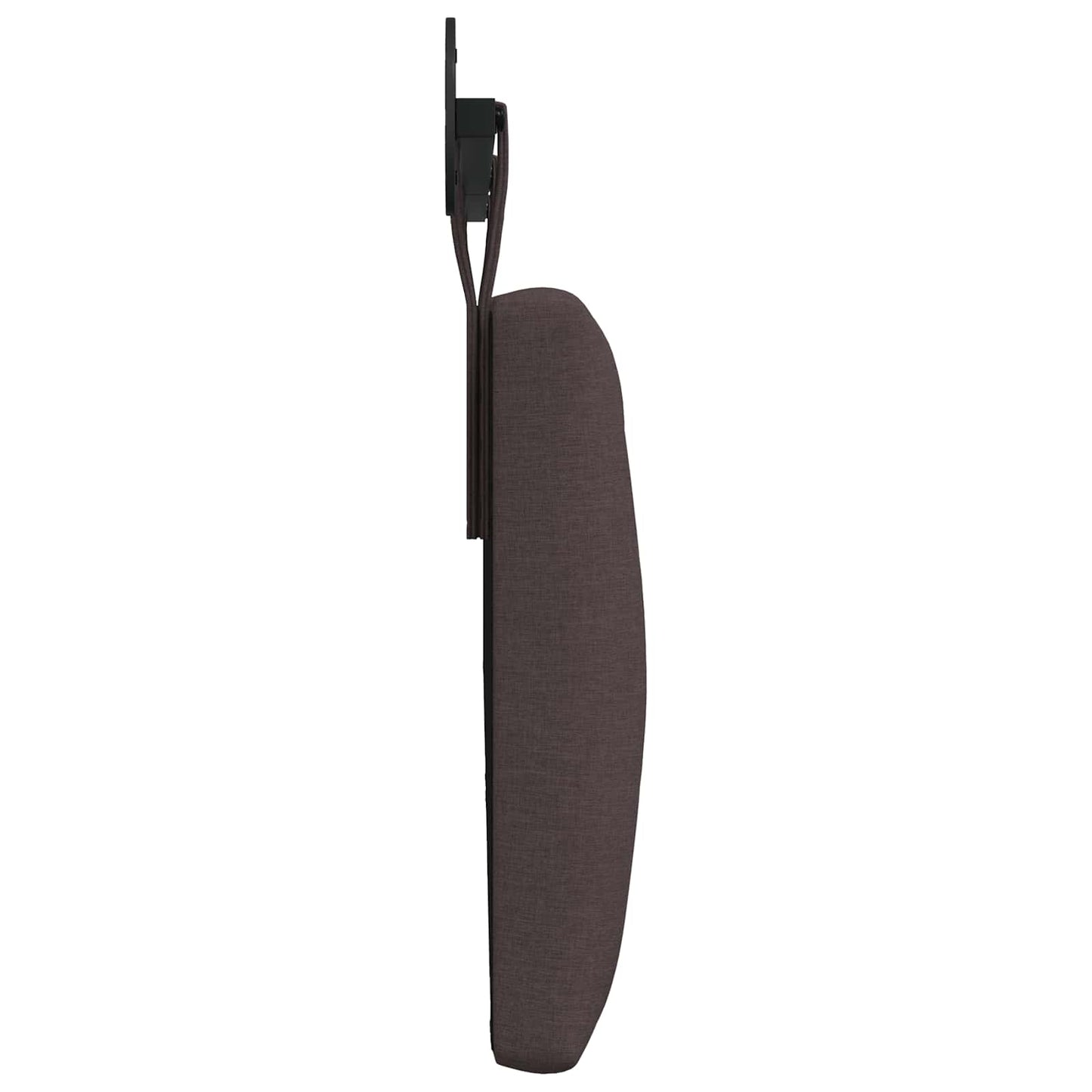 Hangend Hoofdeinde Donkerbruin 210 x 55 x 7 cm Stof