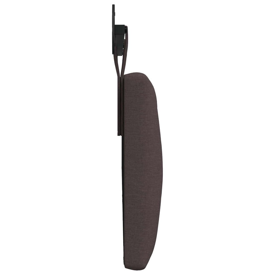 Hangend Hoofdeinde Donkerbruin 210 x 55 x 7 cm Stof