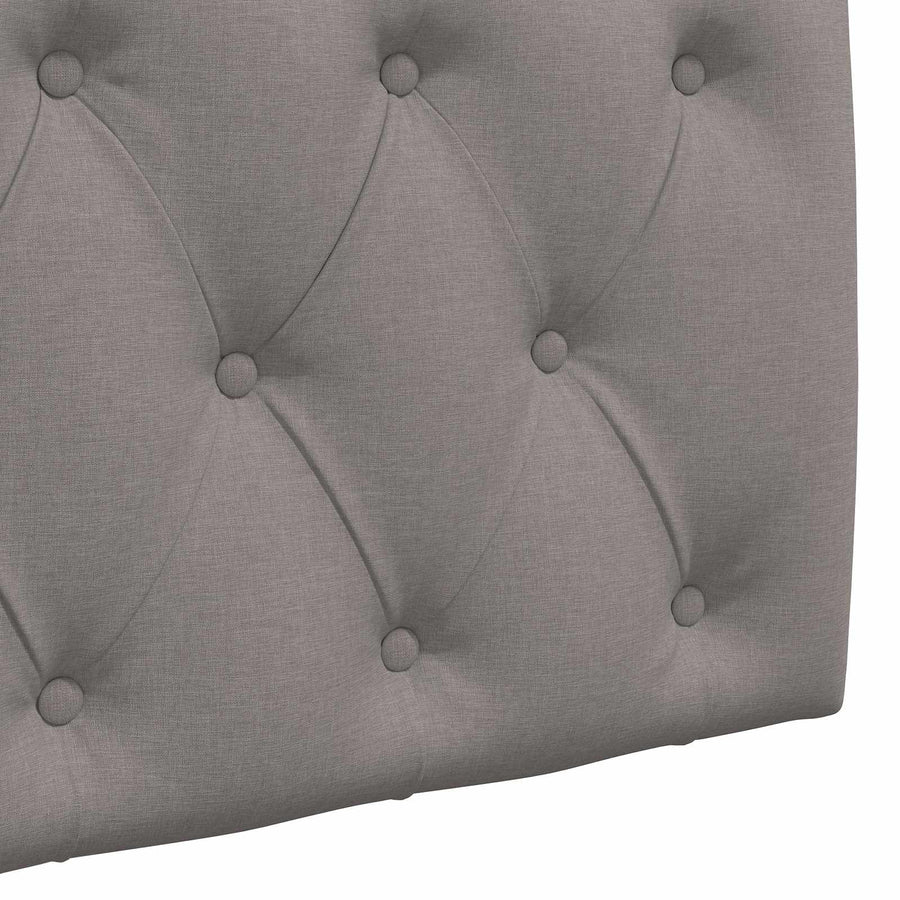 Hangend Hoofdeinde Wandgemonteerd Taupe 210 x 55 x 7 cm Stof