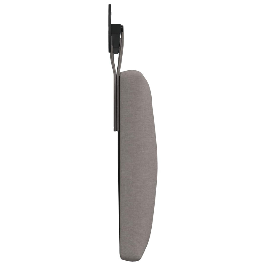 Hangend Hoofdeinde Wandgemonteerd Taupe 210 x 55 x 7 cm Stof