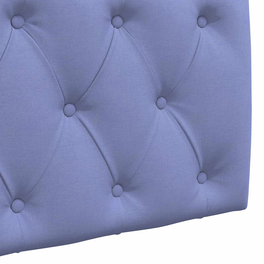 Hangend Hoofdeinde Jeans Blauw 210 x 55 x 7 cm Stof