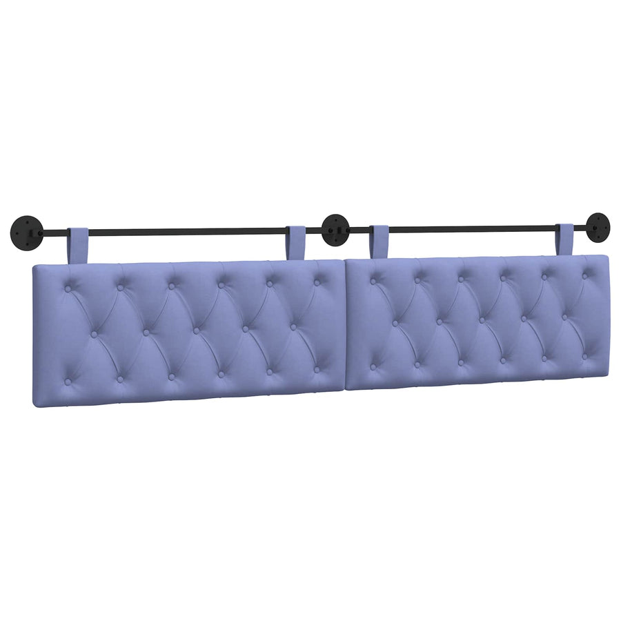 Hangend Hoofdeinde Jeans Blauw 210 x 55 x 7 cm Stof