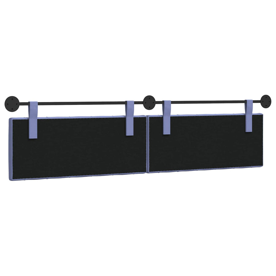 Hangend Hoofdeinde Jeans Blauw 210 x 55 x 7 cm Stof