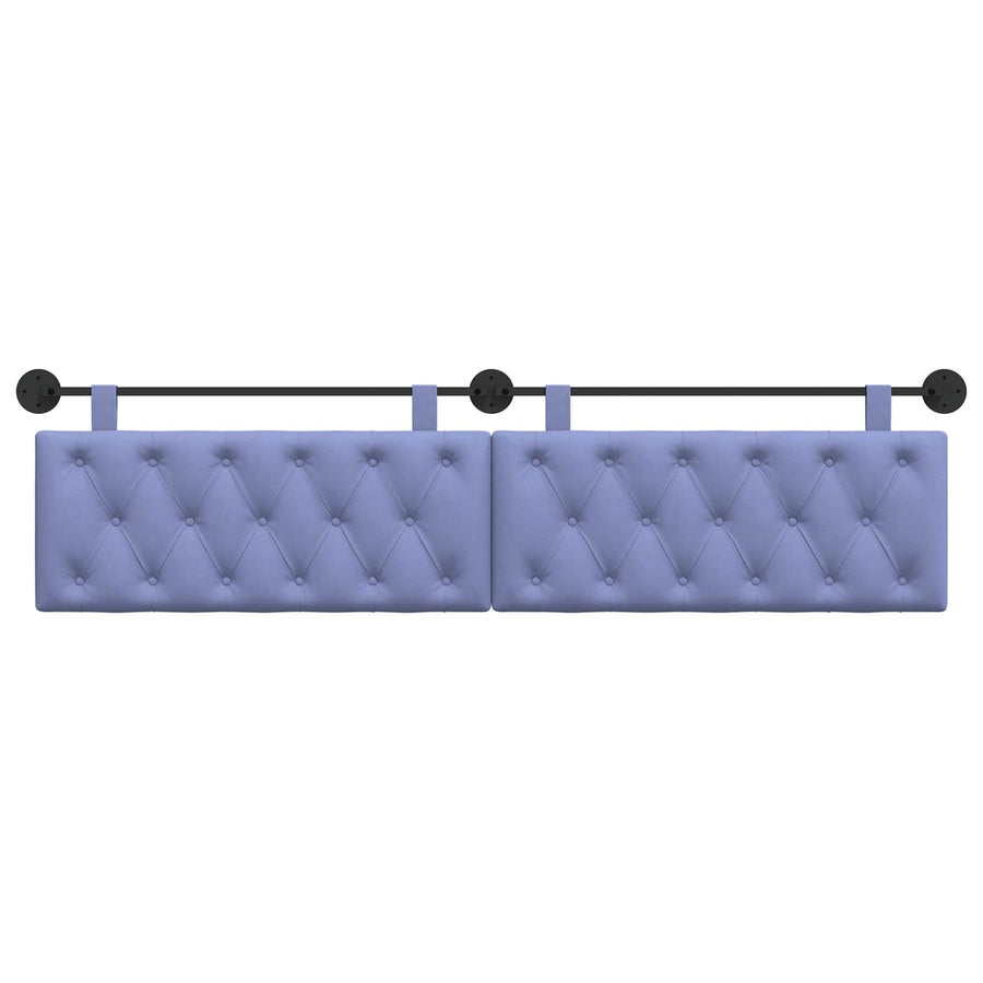 Hangend Hoofdeinde Jeans Blauw 210 x 55 x 7 cm Stof