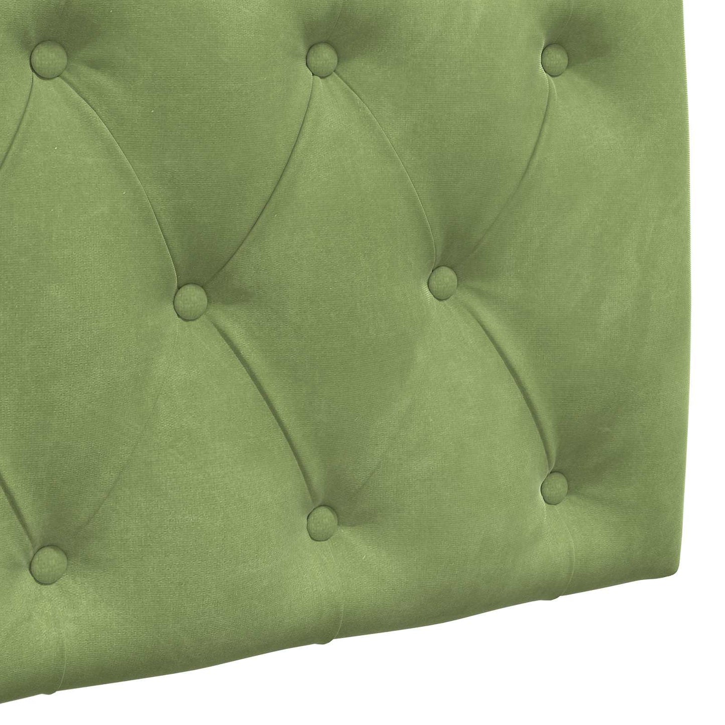 Hangend Hoofdeinde Lichtgroen 210 x 55 x 7 cm Fluweel