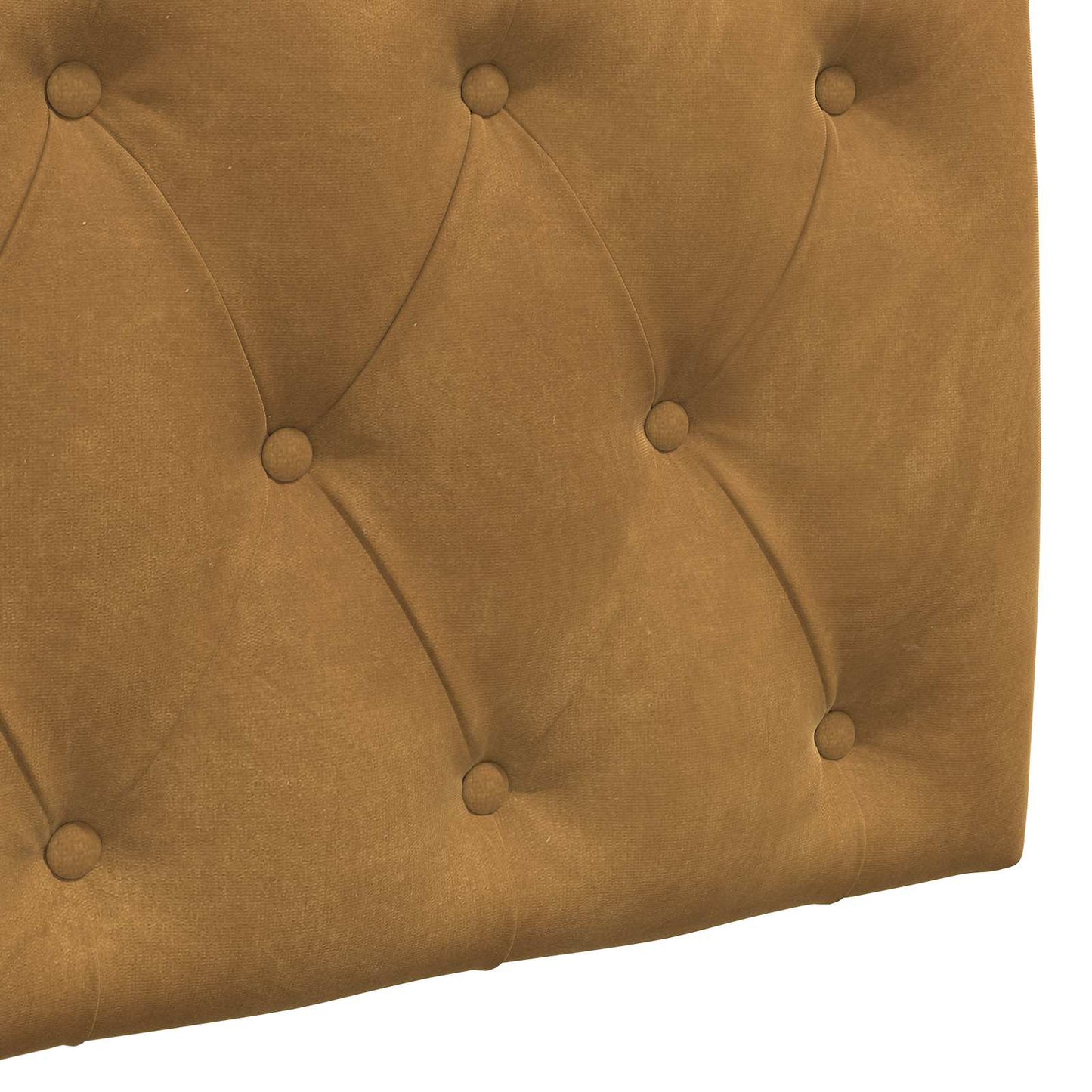 Hangend Hoofdeinde Wandgemonteerd Bruin 210 x 55 x 7 cm Fluweel