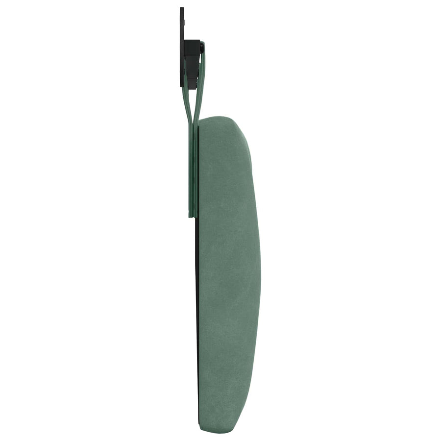Hangend Hoofdeinde Zeegroen 210 x 55 x 7 cm Fluweel