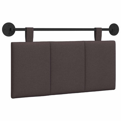 Hangend Hoofdeinde Gestreept Donkerbruin 90 x 55 x 5 cm Stof