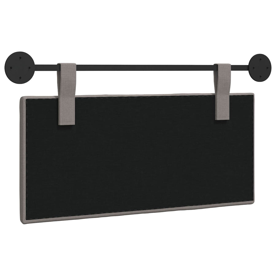 Hangend Hoofdeinde Wandgemonteerd Taupe 90 x 55 x 5 cm Stof