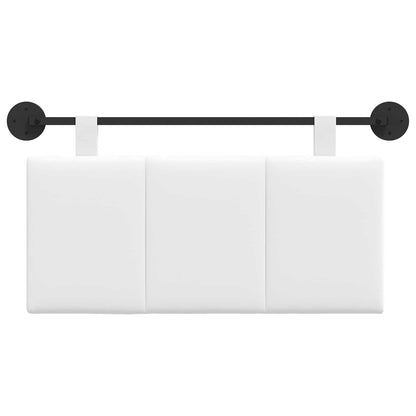 Hangend Hoofdeinde Wandgemonteerd Wit 90 x 55 x 5 cm Stof