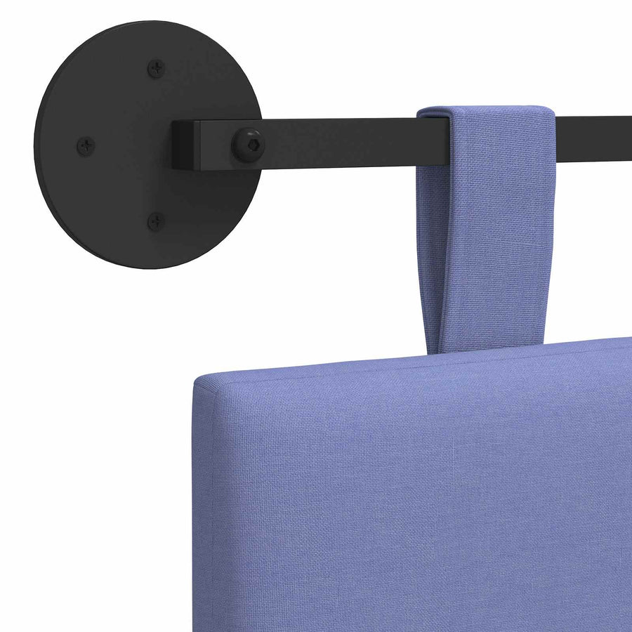Hangend Hoofdeinde Gestreept Jeans Blauw 90 x 55 x 5 cm Stof