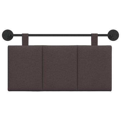 Hangend Hoofdeinde Gestreept Donkerbruin 100 x 55 x 5 cm Stof