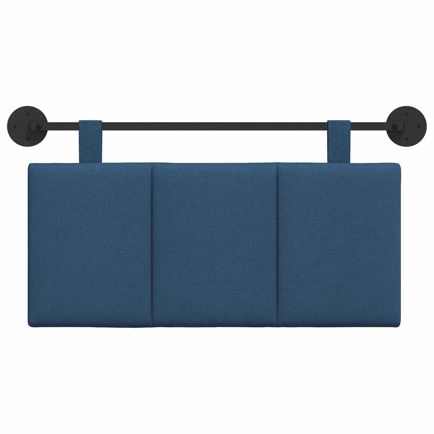 Hangend Hoofdeinde Wandgemonteerd Blauw 100 x 55 x 5 cm Stof