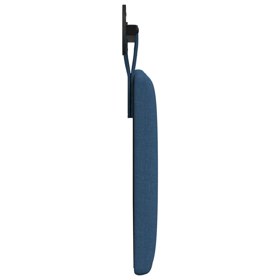 Hangend Hoofdeinde Wandgemonteerd Blauw 100 x 55 x 5 cm Stof