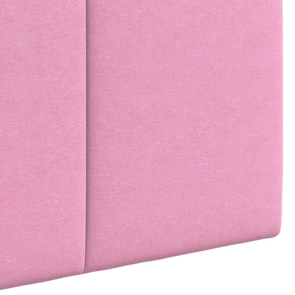 Hangend Hoofdeinde Wandgemonteerd Roze 100 x 55 x 5 cm Stof