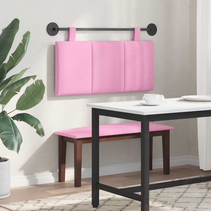 Hangend Hoofdeinde Wandgemonteerd Roze 100 x 55 x 5 cm Stof