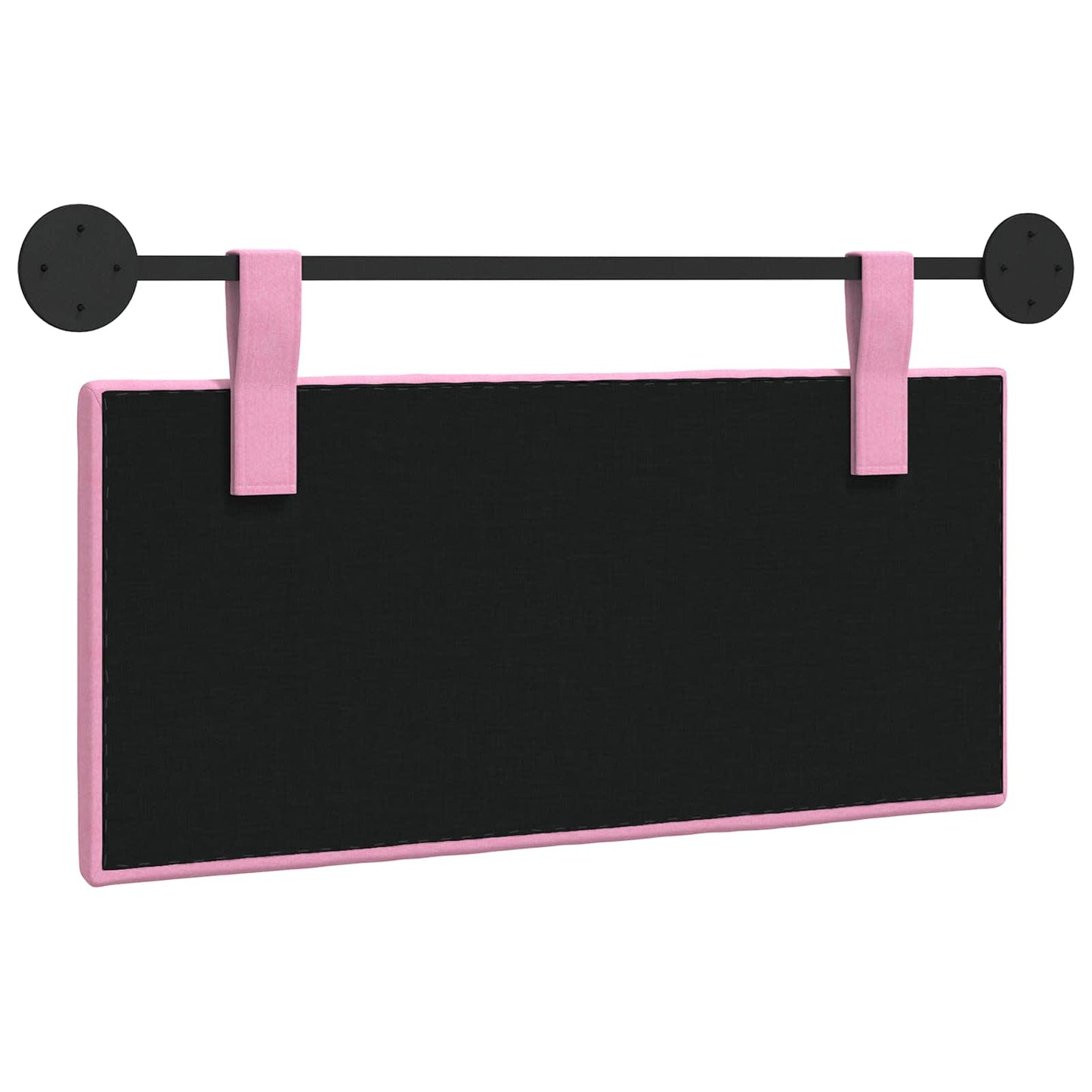 Hangend Hoofdeinde Wandgemonteerd Roze 100 x 55 x 5 cm Stof