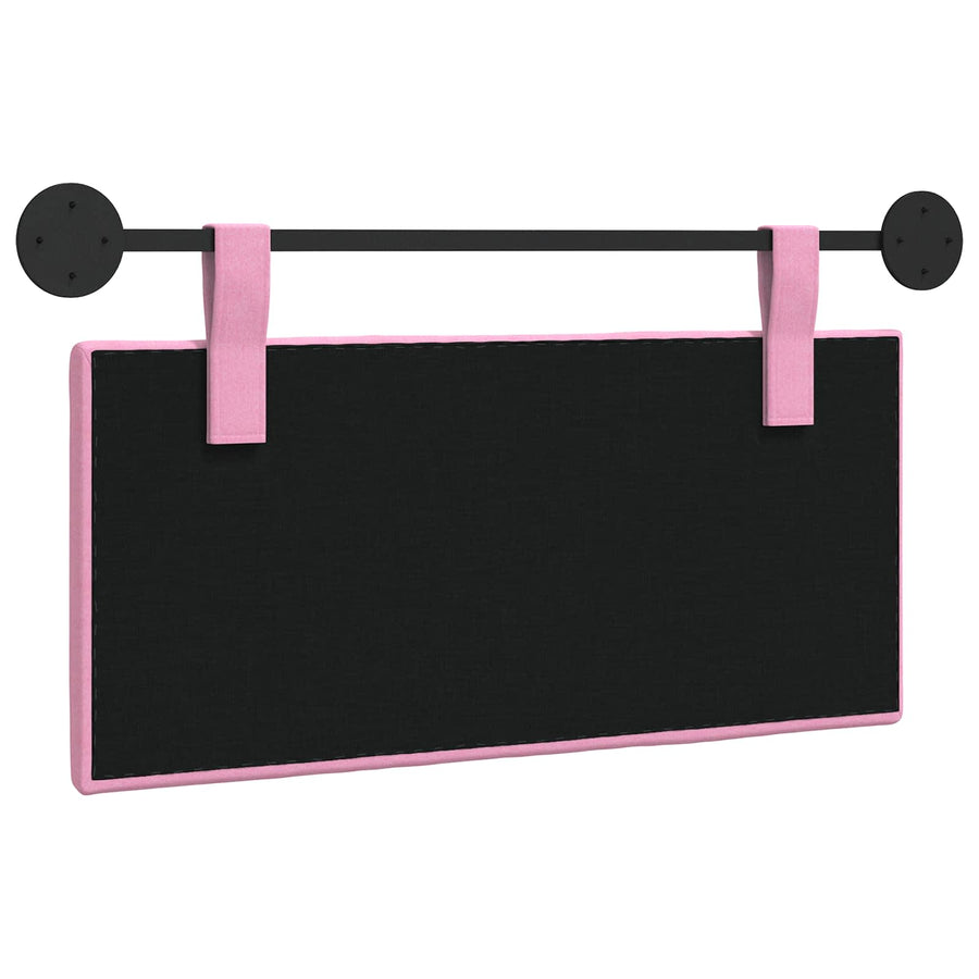 Hangend Hoofdeinde Wandgemonteerd Roze 100 x 55 x 5 cm Stof