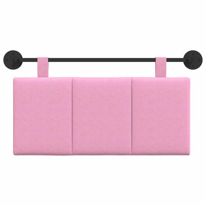 Hangend Hoofdeinde Wandgemonteerd Roze 100 x 55 x 5 cm Stof