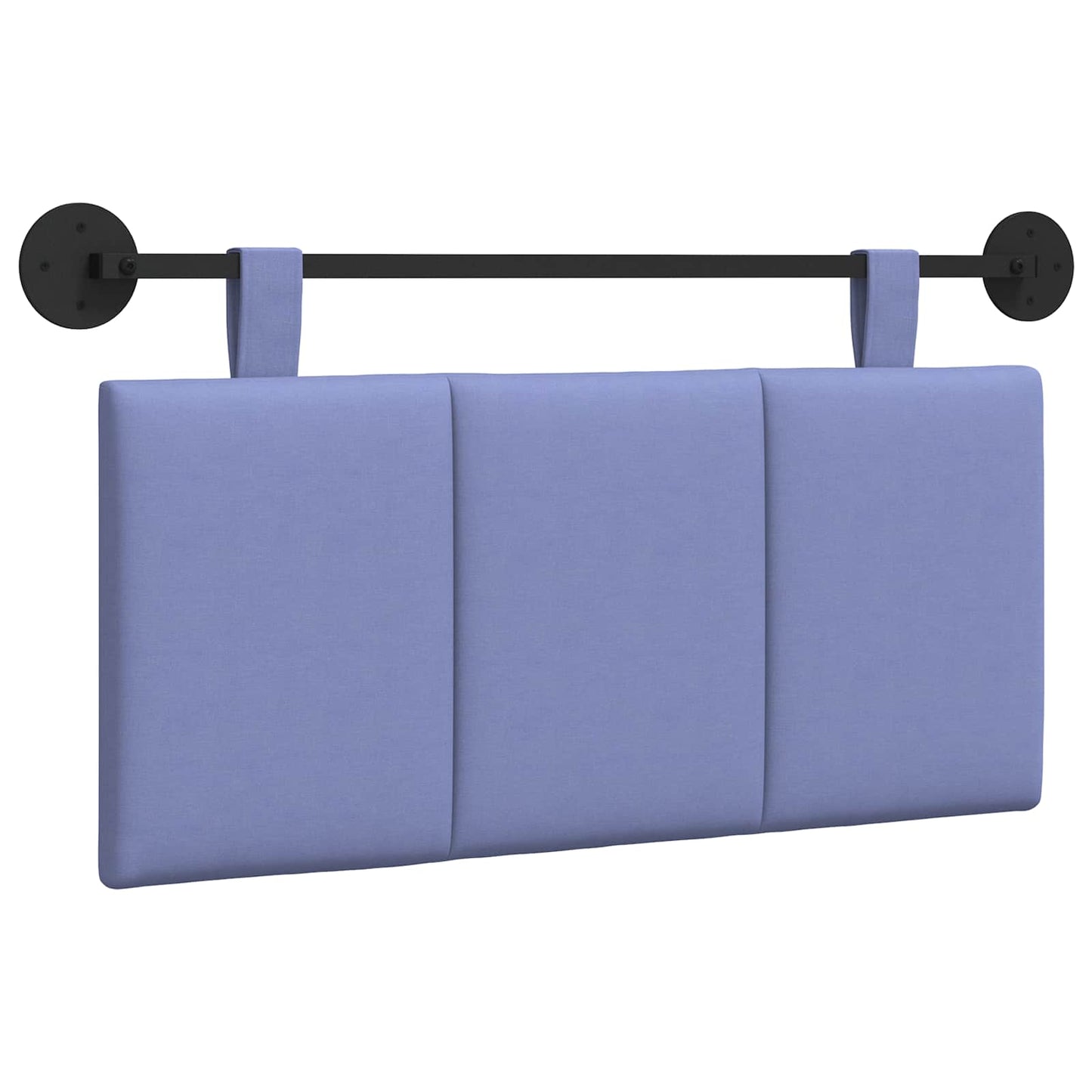 Hangend Hoofdeinde Gestreept Jeans Blauw 100 x 55 x 5 cm Stof