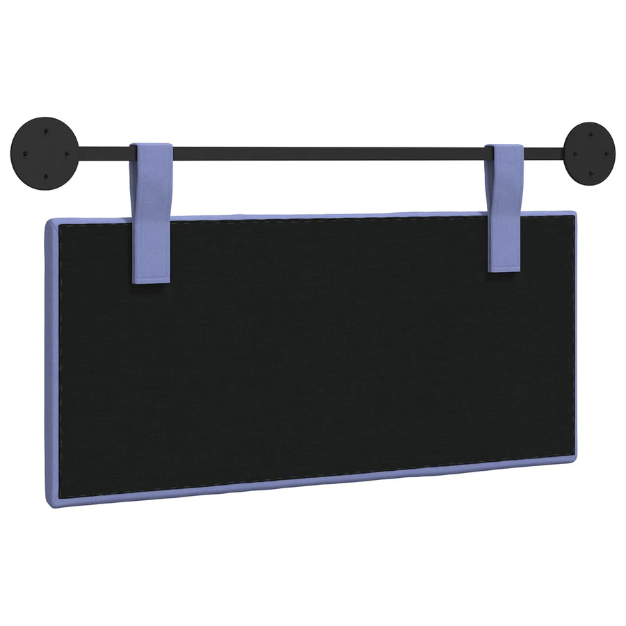 Hangend Hoofdeinde Gestreept Jeans Blauw 100 x 55 x 5 cm Stof