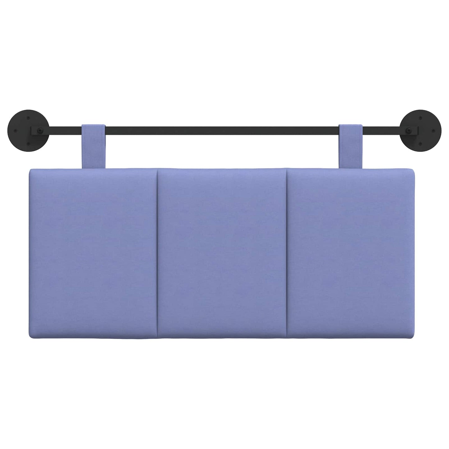 Hangend Hoofdeinde Gestreept Jeans Blauw 100 x 55 x 5 cm Stof