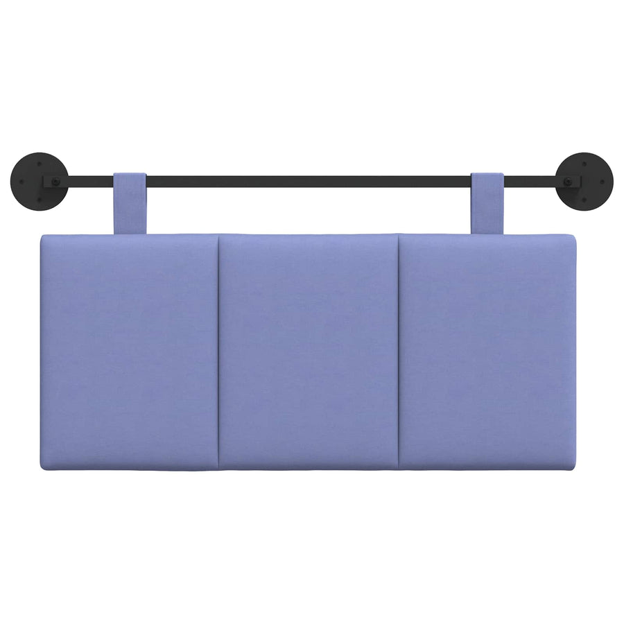 Hangend Hoofdeinde Gestreept Jeans Blauw 100 x 55 x 5 cm Stof