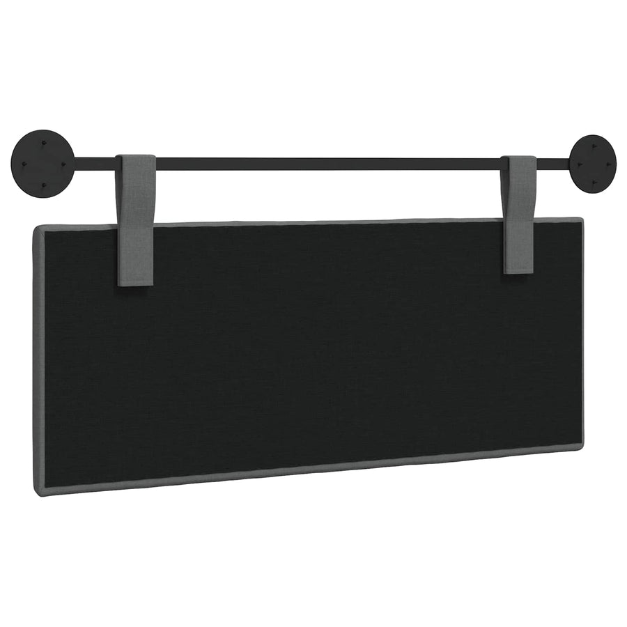 Hangend Hoofdeinde Gestreept Donkergrijs 110 x 55 x 5 cm Stof